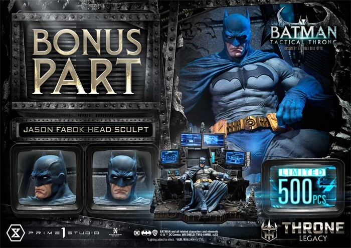 Hot Model Prime 1 Studio P1S DC Batman Tactical Seat Statue Model Hot Model Prime 1 Studio P1S DC Batman Tactical Seat Statue Model