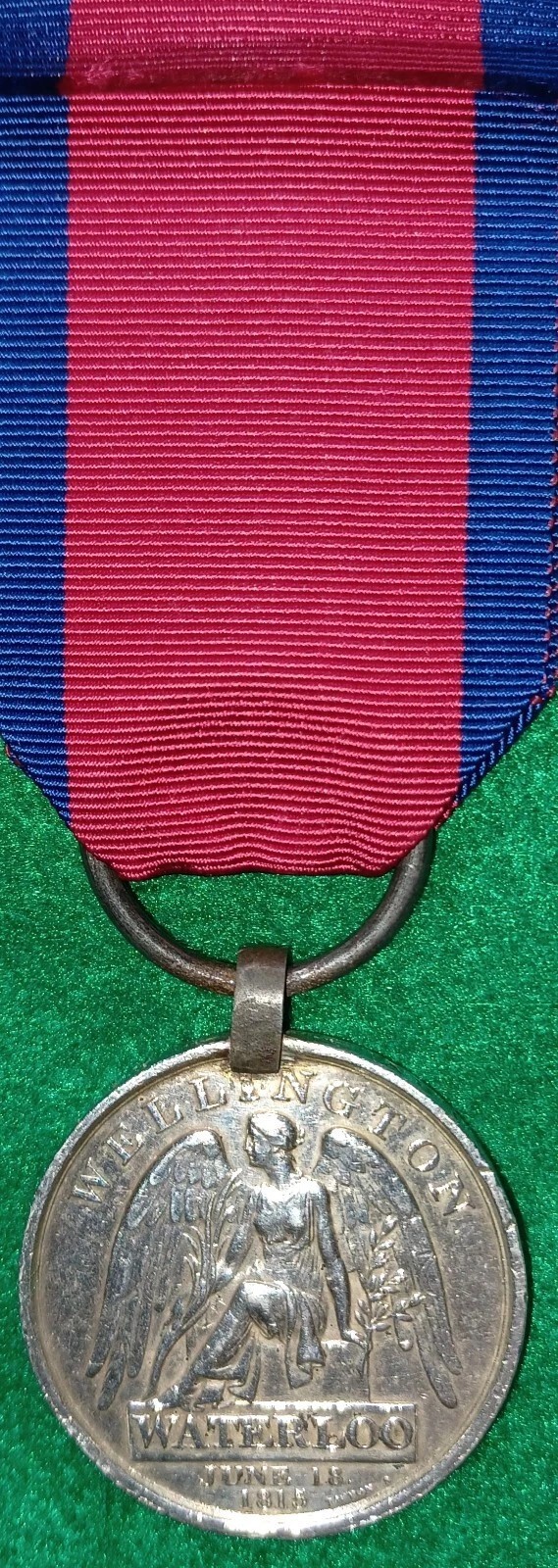 Waterloo Medal 1815 to a King's German Legion Artillery Officer, wounded Waterloo Medal 1815 to a King's German Legion Artillery Officer, wounded