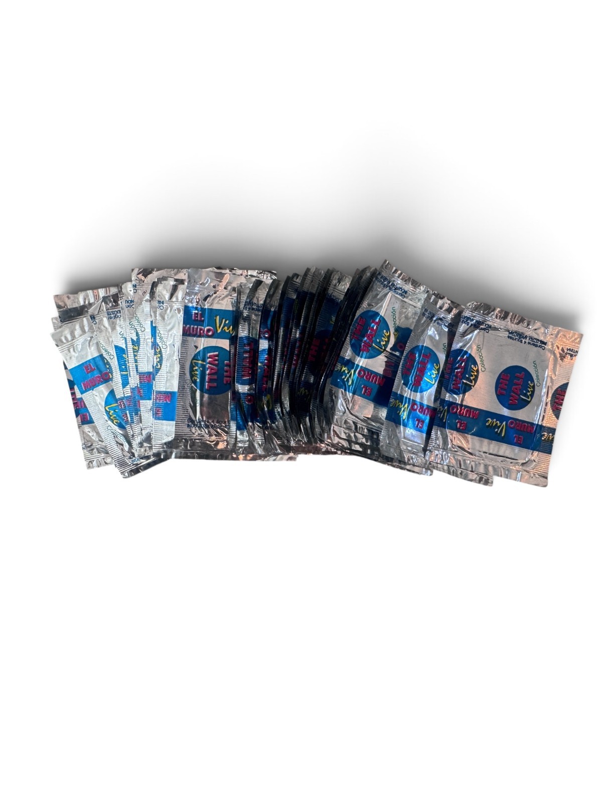 Lot of 70 Sealed Packs Nirvana Rookie 1990's The Wall Argentina Kurt Cobain Rare Lot of 70 Sealed Packs Nirvana Rookie 1990's The Wall Argentina Kurt Cobain Rare