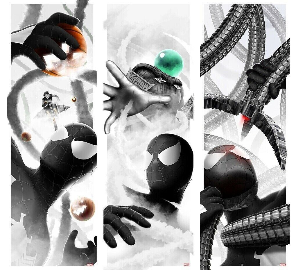 SPIDER-MAN VS. Print Series by Ben Harman Set Limited Edition XXX/100 - IN HAND SPIDER-MAN VS. Print Series by Ben Harman Set Limited Edition XXX/100 - IN HAND