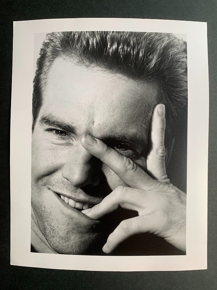 DENNIS QUAID - Original Vintage Press Photo by HERB RITTS 1988 DENNIS QUAID - Original Vintage Press Photo by HERB RITTS 1988