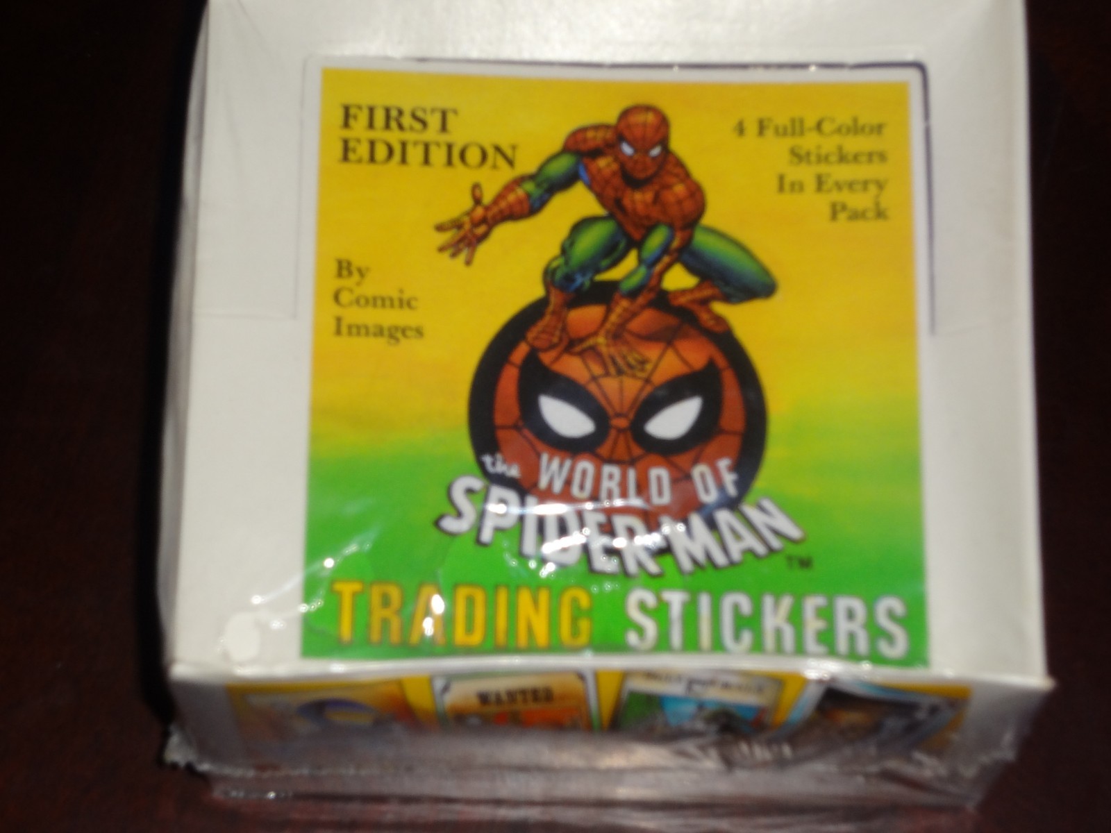 1988 Spiderman Marvel First Edition Factory Sealed box 1988 Spiderman Marvel First Edition Factory Sealed box
