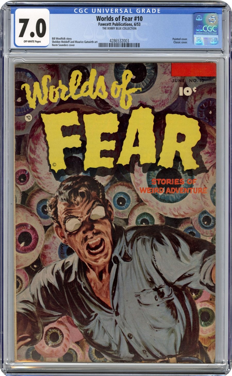 Fawcett - WORLDS OF FEAR #10 - Grade 7.0 - Comic Book