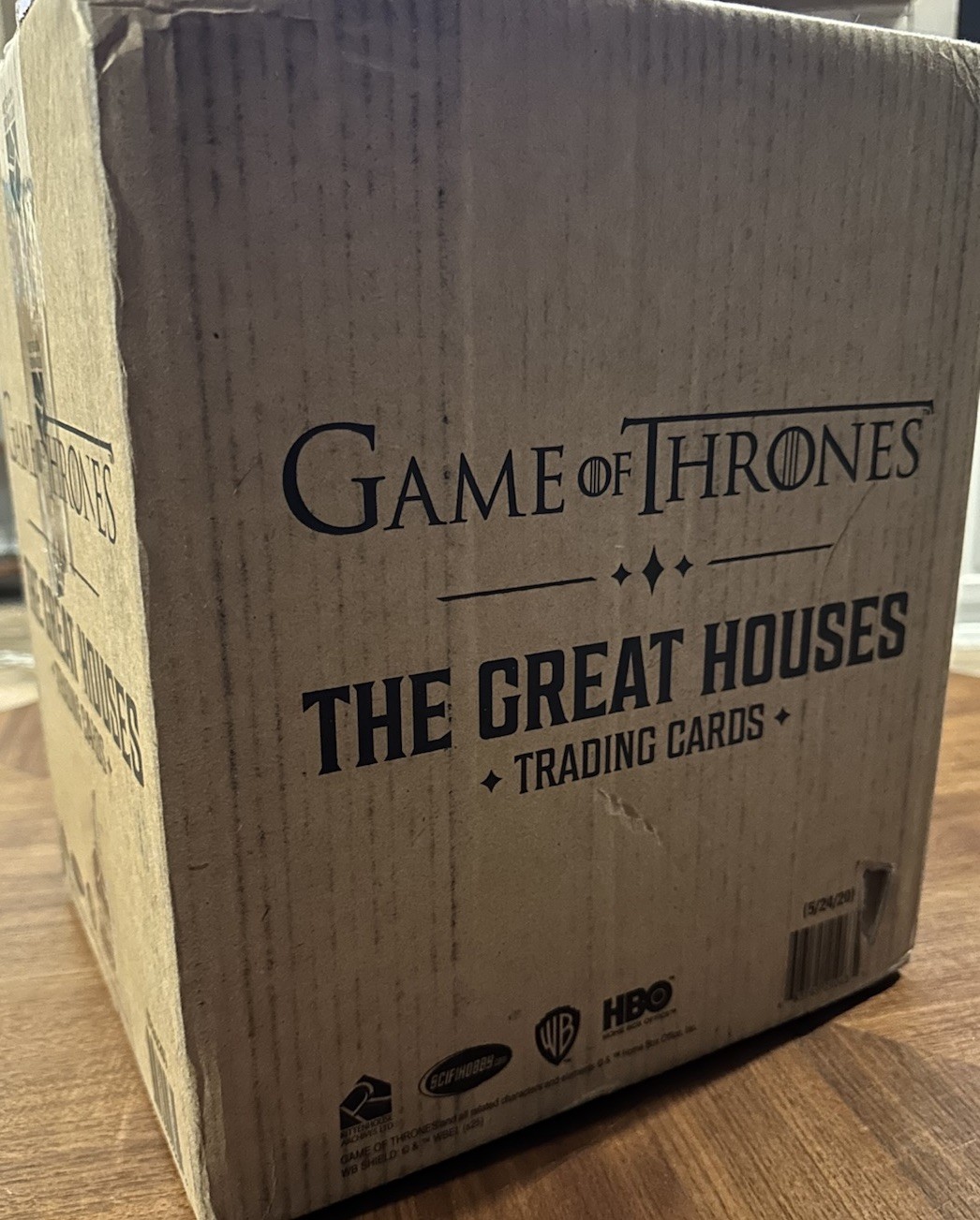 RITTENHOUSE GAME OF THRONES THE GREAT HOUSES CASE - 20 BOXES 80 HITS SEALED RITTENHOUSE GAME OF THRONES THE GREAT HOUSES CASE - 20 BOXES 80 HITS SEALED