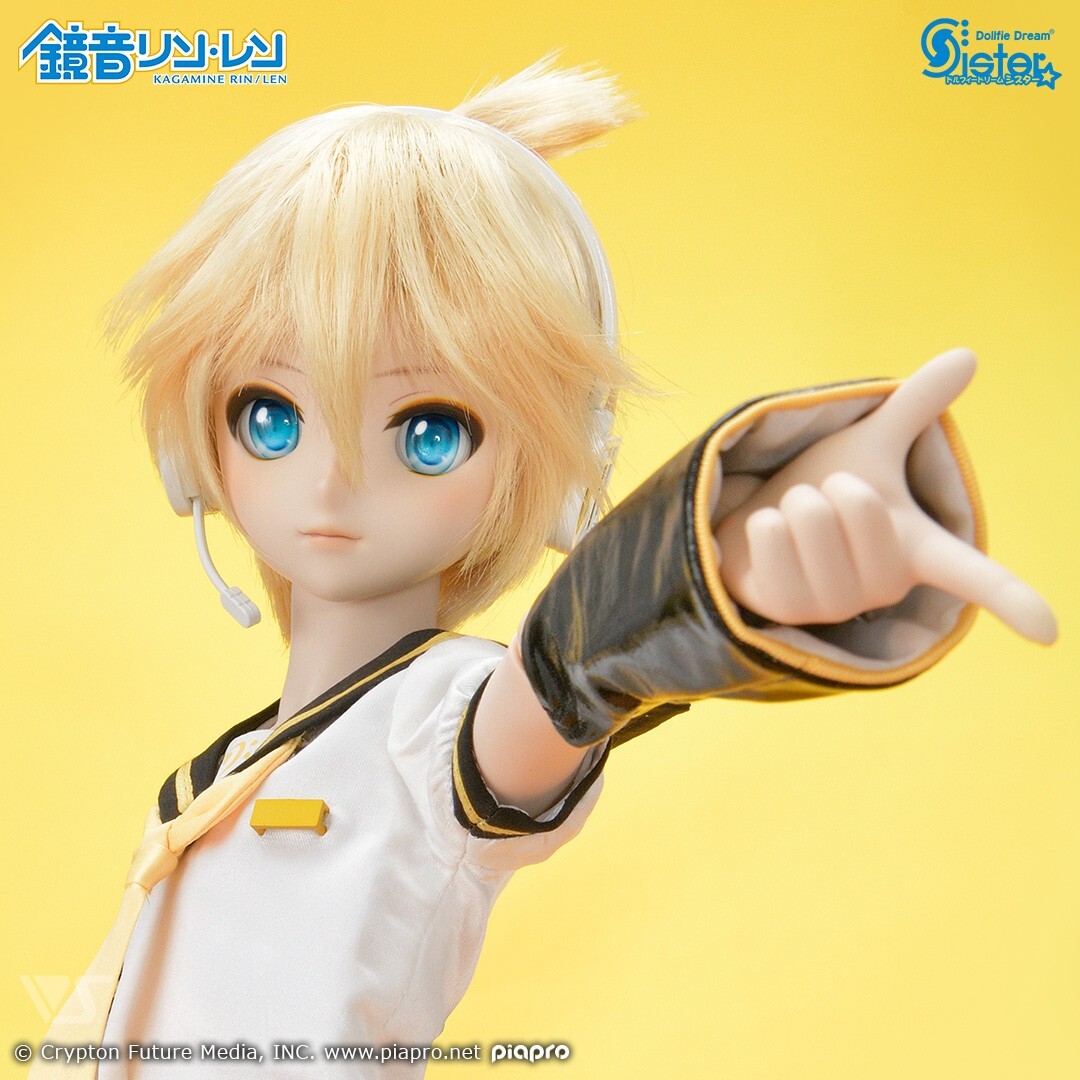 DDS Kagamine Len Reboot Volks Dollfie Dream Sister 21.4-in Doll Figure DDS Kagamine Len Reboot Volks Dollfie Dream Sister 21.4-in Doll Figure