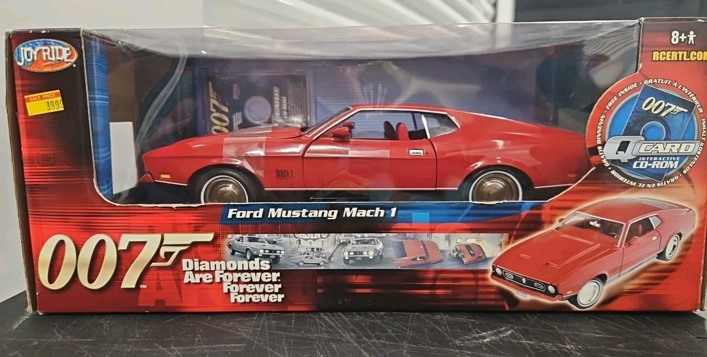 Joyride RC2 ERTL 1:18 James Bond 007 Diamonds are Forever Ford Mustang Mach 1 Joyride RC2 ERTL 1:18 James Bond 007 Diamonds are Forever Ford Mustang Mach 1