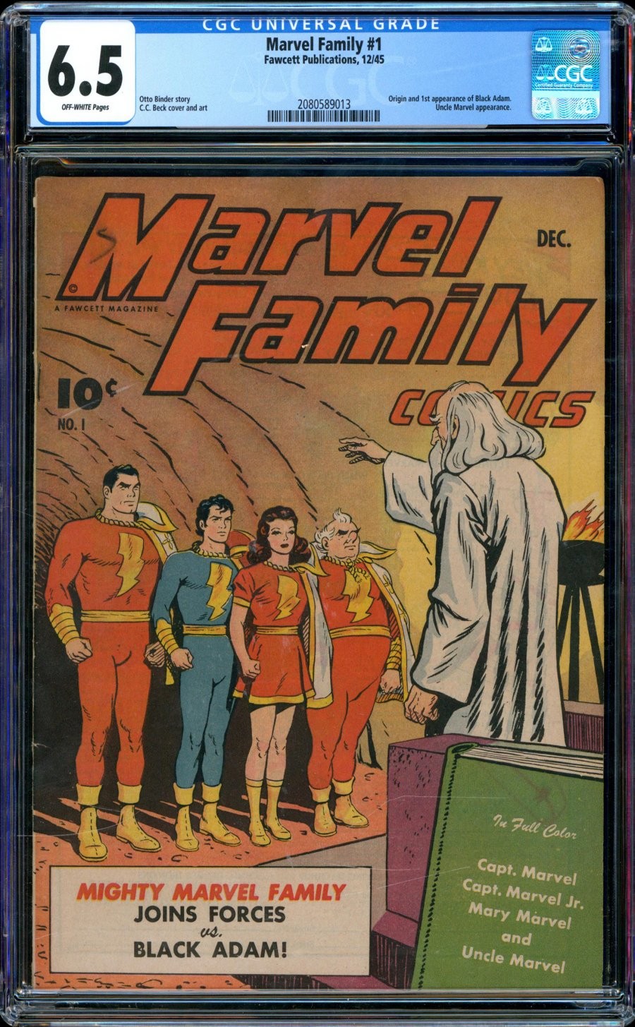Fawcett - MARVEL FAMILY (1945-54) #1 - Grade 6.5 - Comic Book Fawcett - MARVEL FAMILY (1945-54) #1 - Grade 6.5 - Comic Book
