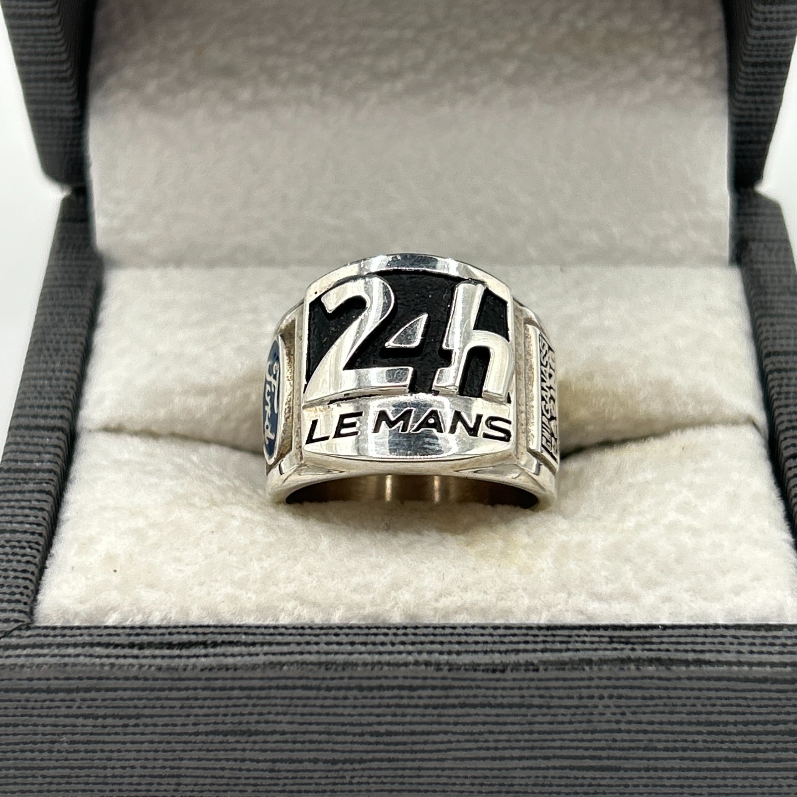 Rare 2016 Le Mans 24h Ford GT Winner Ring .925 Sterling Silver Chip Ganassi Sz 6 Rare 2016 Le Mans 24h Ford GT Winner Ring .925 Sterling Silver Chip Ganassi Sz 6