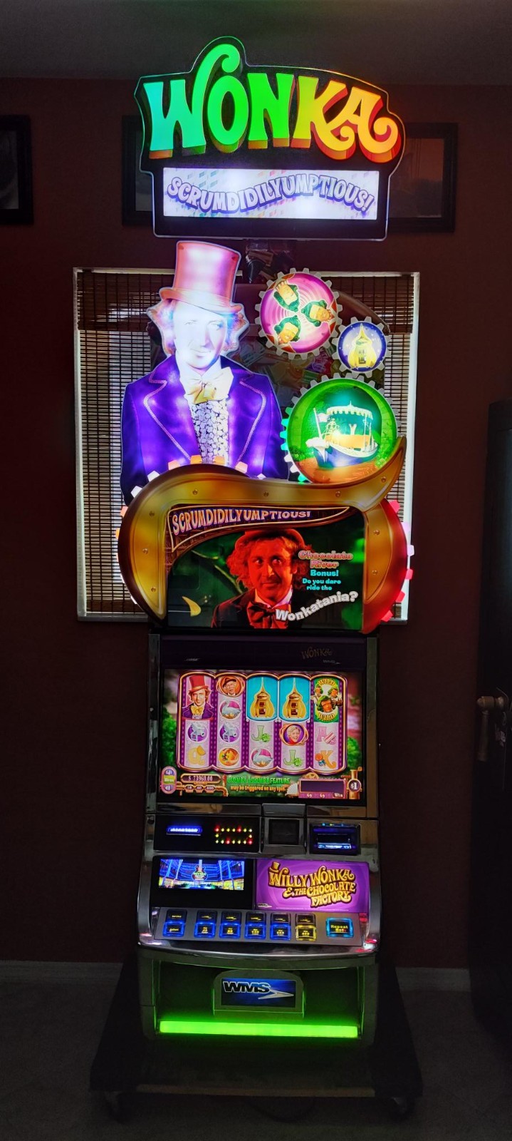 Willy Wonka and the Chocolate Factory Slot Machine WMS Williams BB2E BB3 Blade Willy Wonka and the Chocolate Factory Slot Machine WMS Williams BB2E BB3 Blade