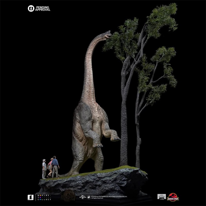 Iron Studios Welcome To Jurassic World Demi Scale 1/20 Dinosaur Model Statue Iron Studios Welcome To Jurassic World Demi Scale 1/20 Dinosaur Model Statue
