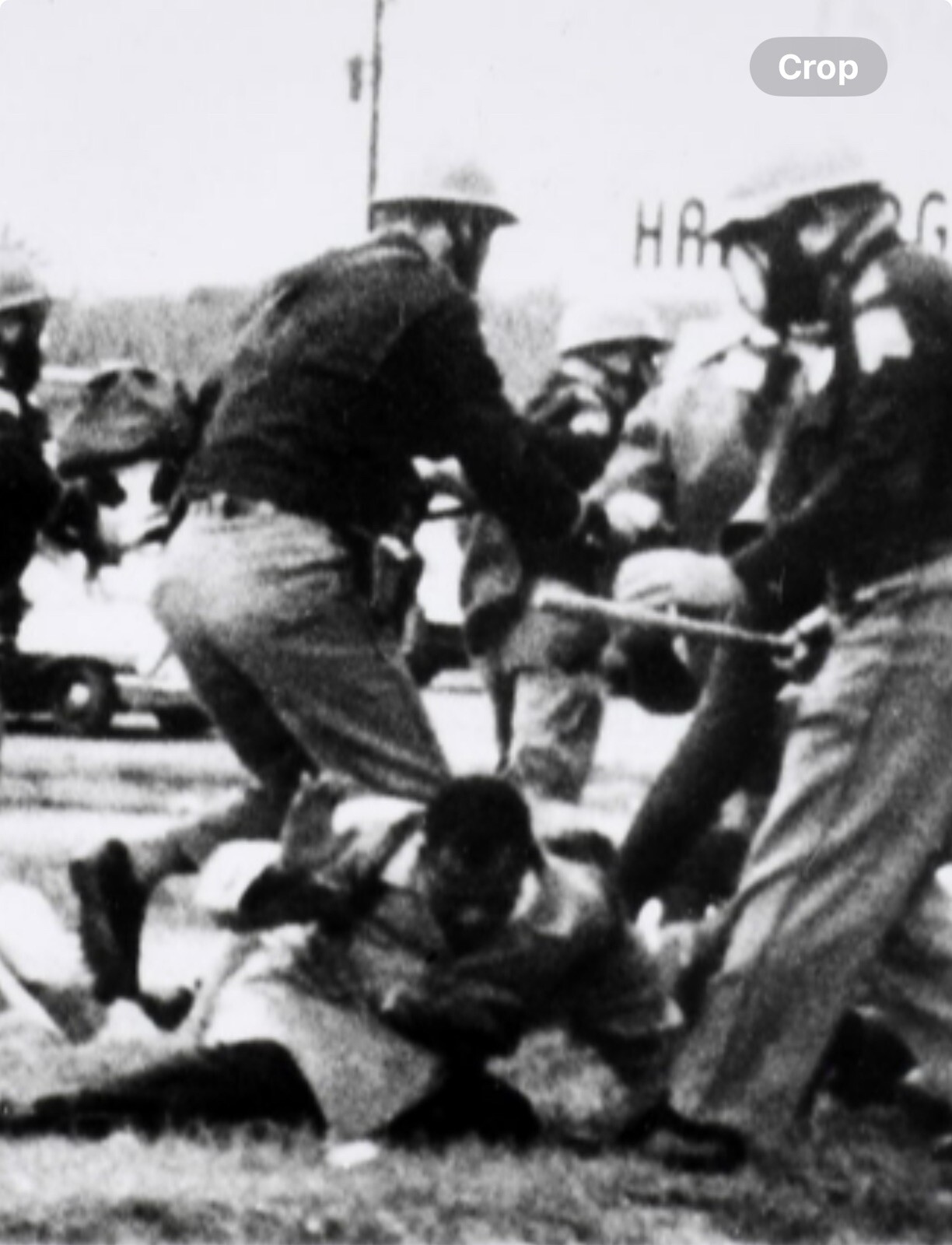 1965 Selma Pettus Bridge Bloody Sunday Photo Taken Moment John Lewis Was Beaten