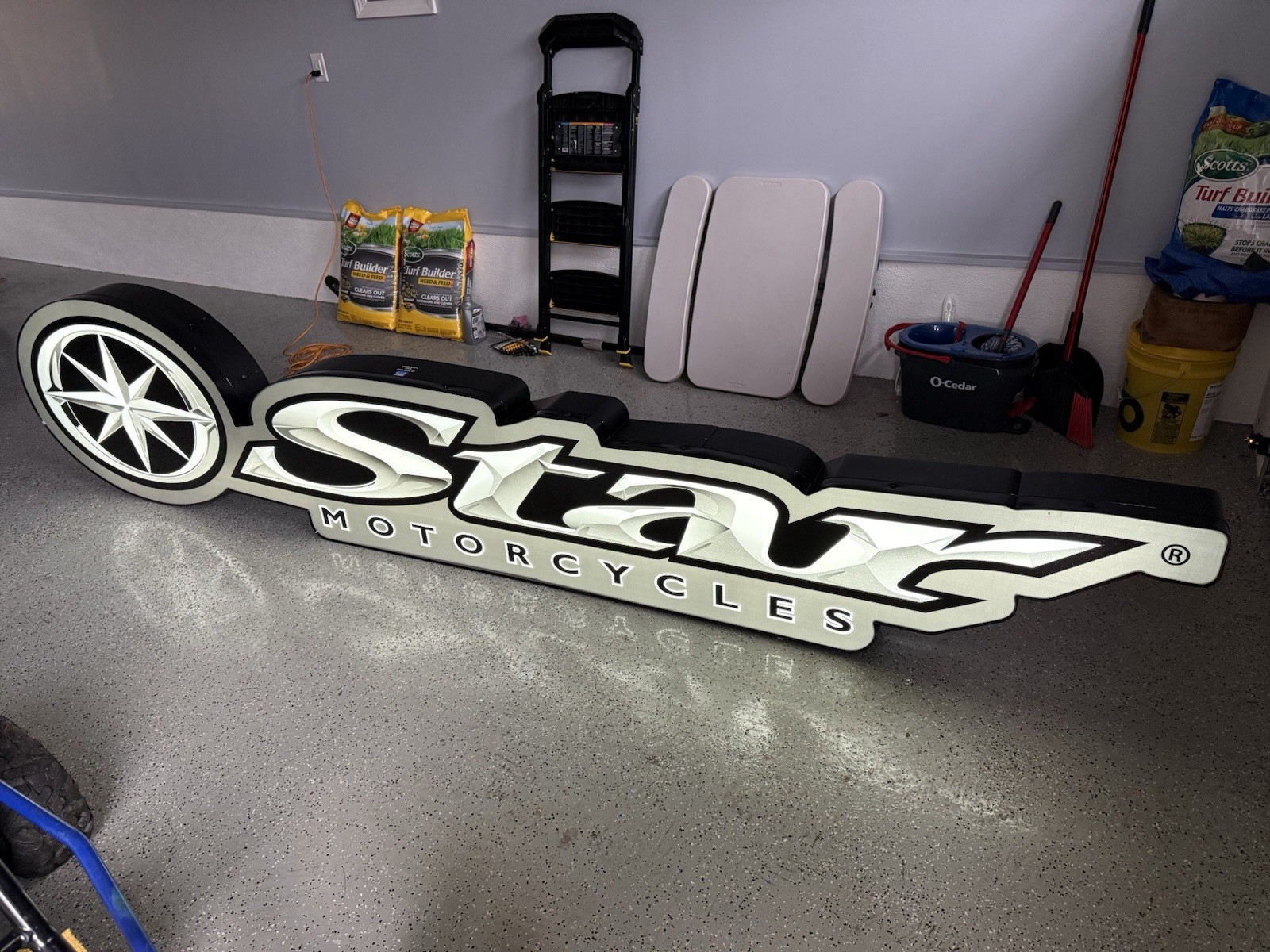 Yamaha Star Motorcycles Illuminated Dealership Sign Advertisement Vintage Yamaha Star Motorcycles Illuminated Dealership Sign Advertisement Vintage