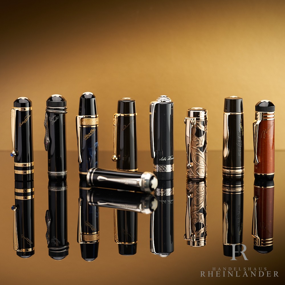 Montblanc Writers Edition Fountain Pen Collection Hemingway 1992 to Doyle 2021 Montblanc Writers Edition Fountain Pen Collection Hemingway 1992 to Doyle 2021