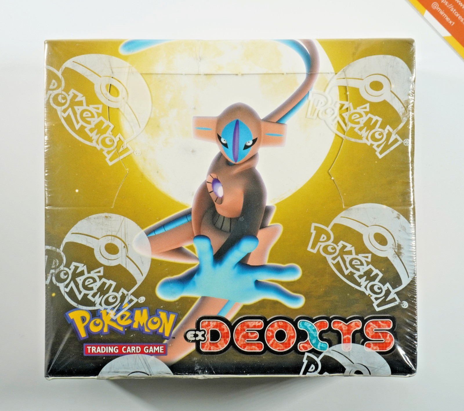 Pokemon Booster Box Ex Deoxys 2005 Sealed English Pokemon Booster Box Ex Deoxys 2005 Sealed English