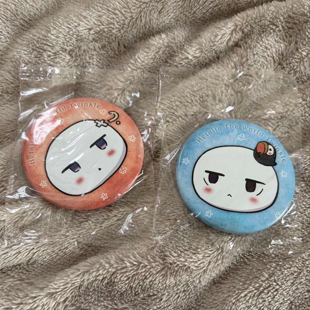 Hetalia Norway Iceland Badge Anime Pin Official Unused Character Badge Hetalia Norway Iceland Badge Anime Pin Official Unused Character Badge