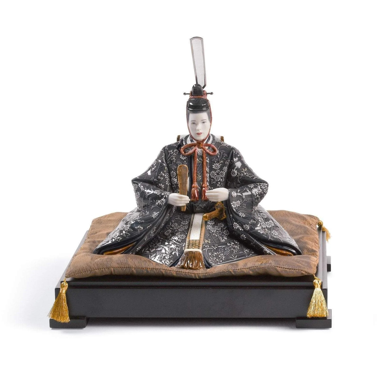 Lladro Hina Dolls Emperor Figurine 01001940 Lladro Hina Dolls Emperor Figurine 01001940