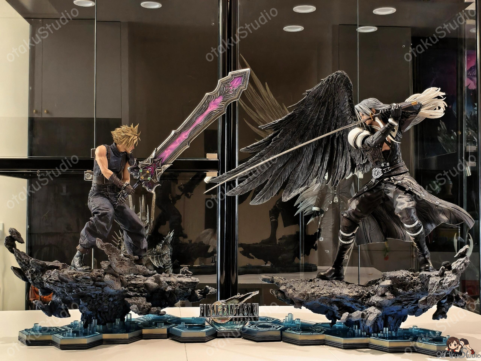 Prime 1 Studio - Cloud vs Sephiroth - FF7 Rebirth 1/4 Statue Set SEM-08 In Stock