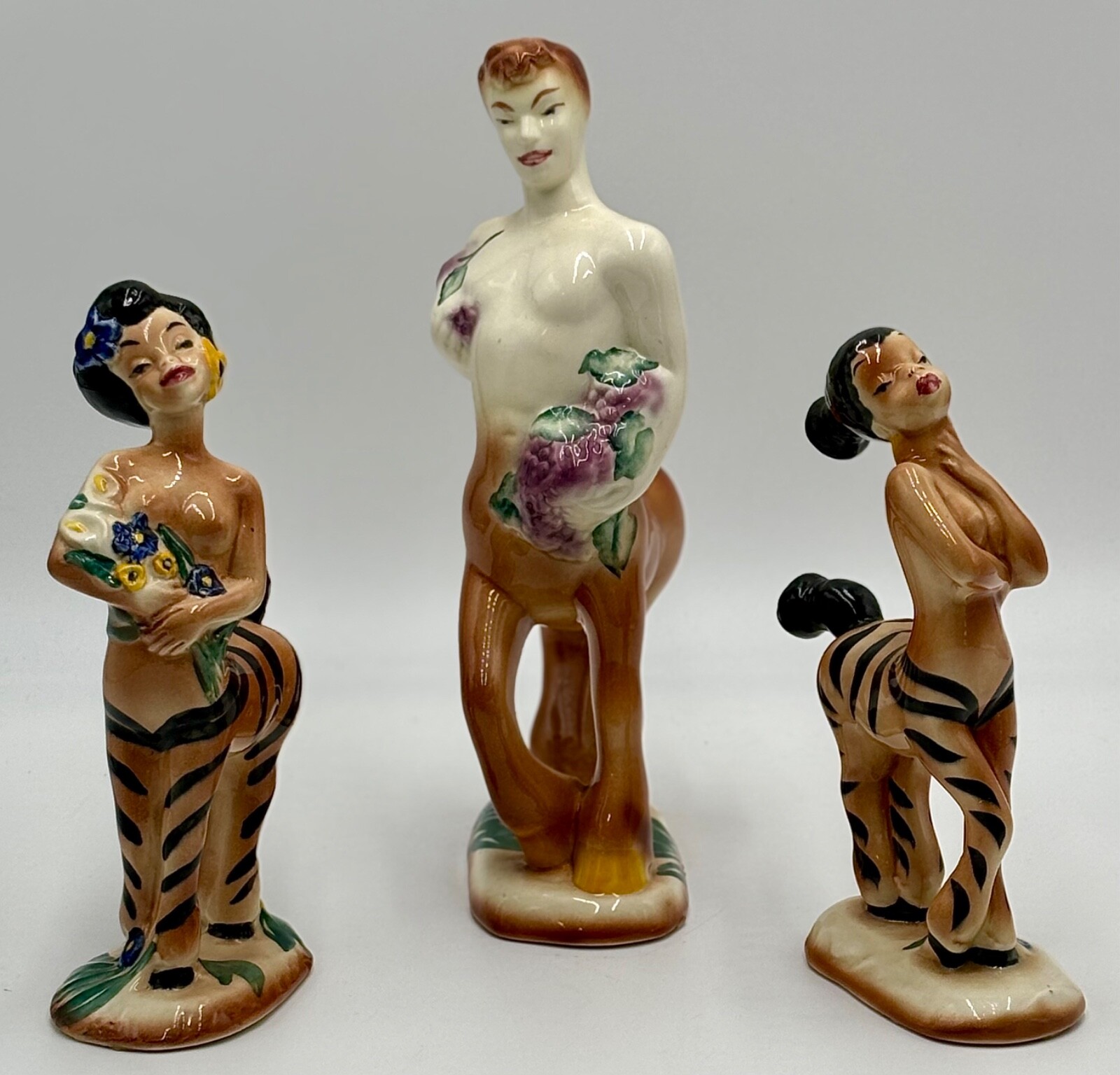 EXQUISITE Disney Fantasia 1940 Vernon Kilns Ceramic #23, #24, #31 CENTAUR(ETTES) EXQUISITE Disney Fantasia 1940 Vernon Kilns Ceramic #23, #24, #31 CENTAUR(ETTES)