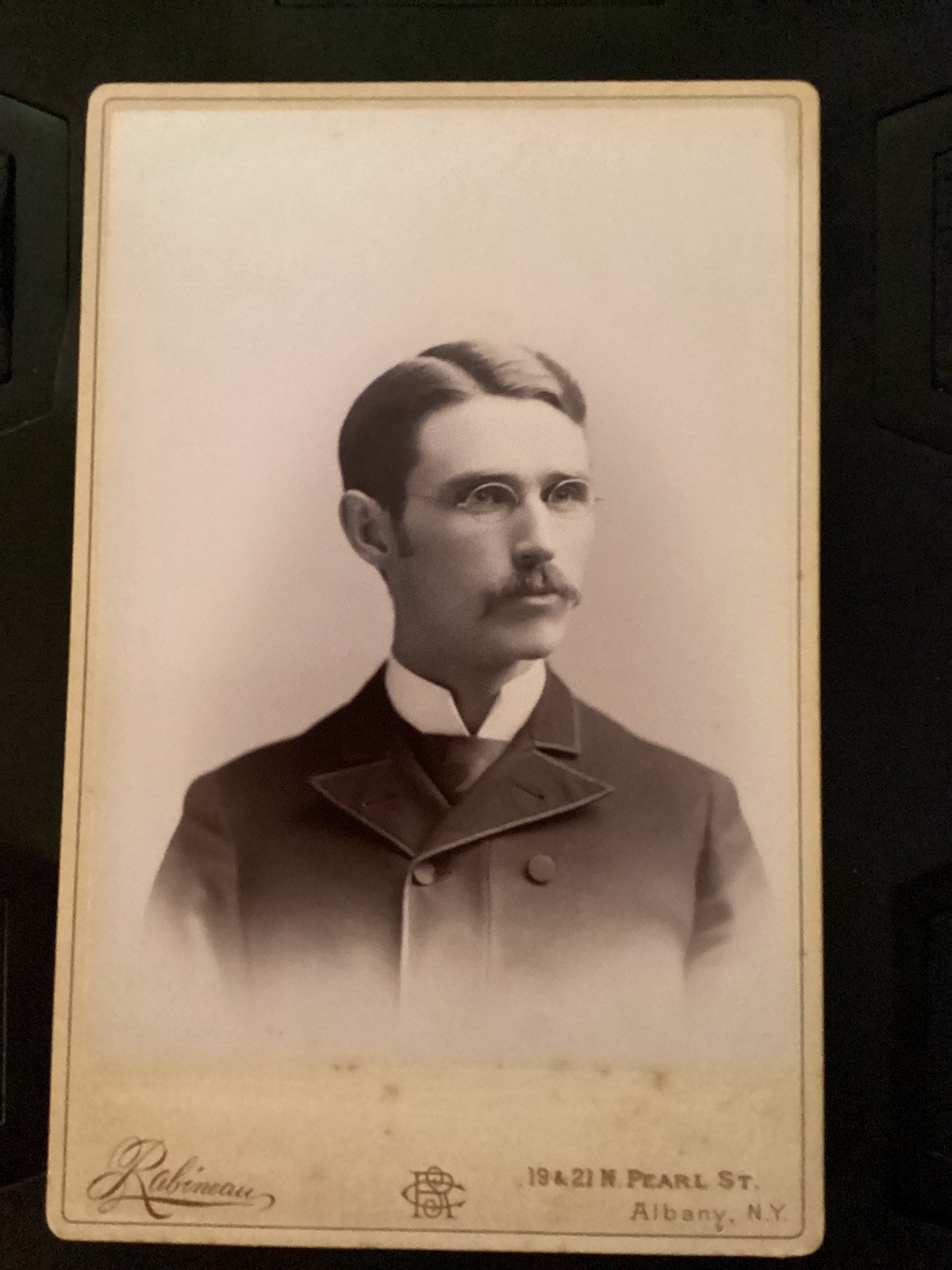 Rare Antique Cabinet Card Photo Inventor Nikola Tesla Albany NY Epic Discovery Rare Antique Cabinet Card Photo Inventor Nikola Tesla Albany NY Epic Discovery