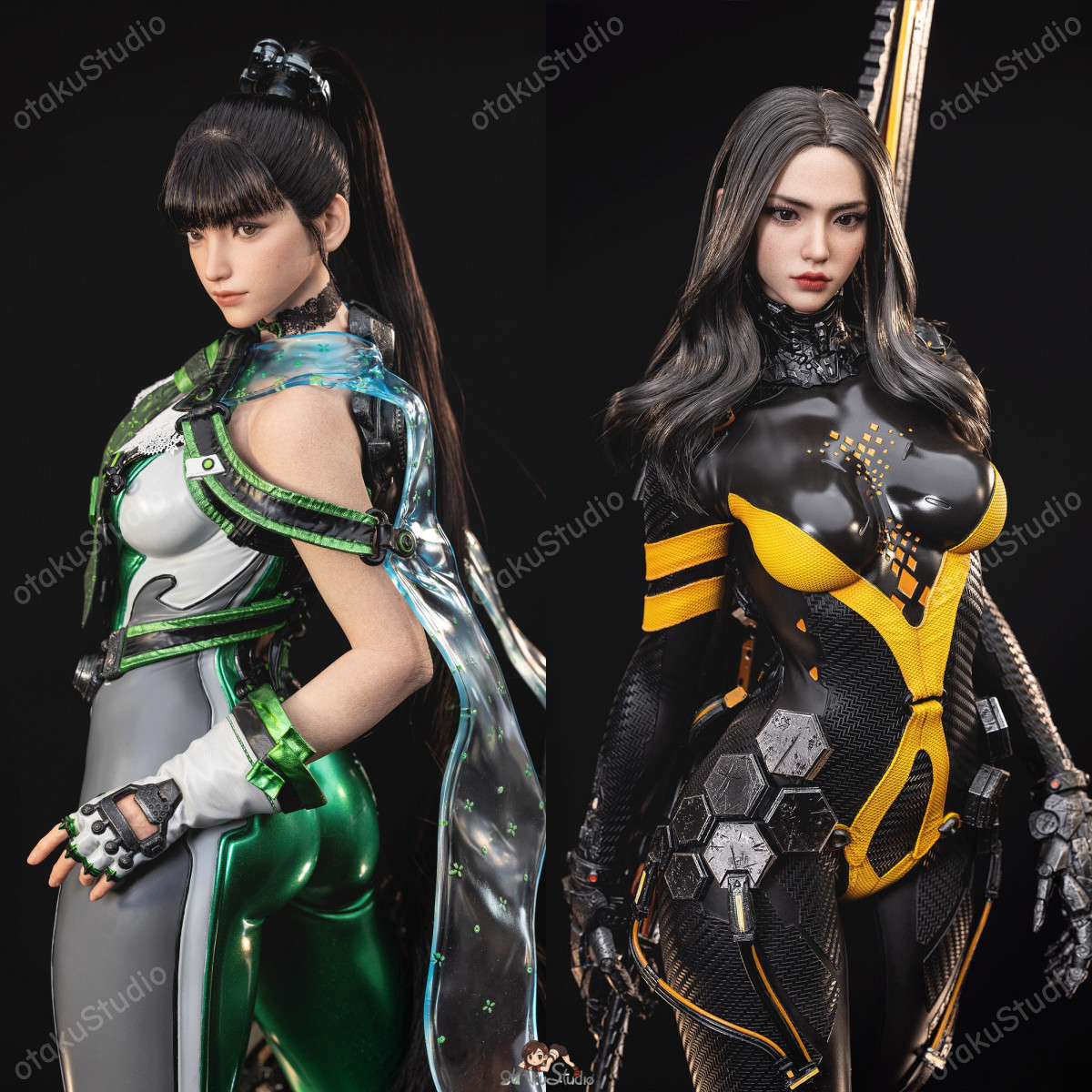 JND Studios – Eve & Tachy – 1/3 Scale Stellar Blade Hyperreal Statues In Stock