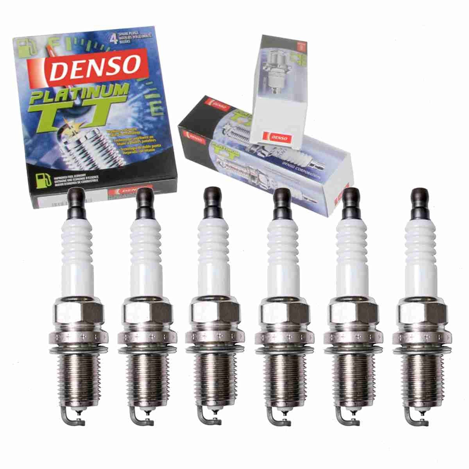 6 pc DENSO Platinum TT Spark Plugs for Isuzu Rodeo 3.2L V6 1997-2004 | Platin... 6 pc DENSO Platinum TT Spark Plugs for Isuzu Rodeo 3.2L V6 1997-2004 | Platin...