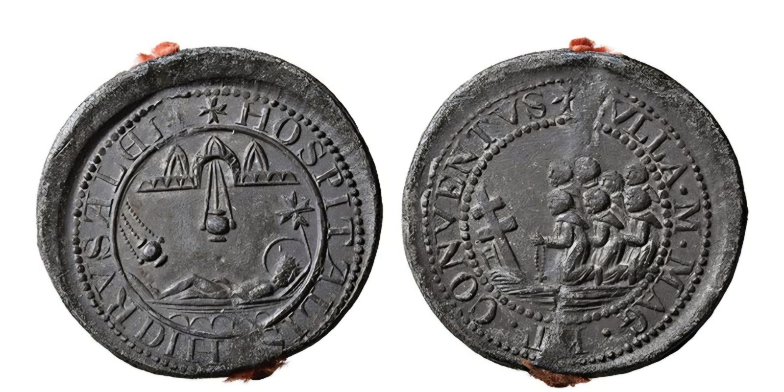 MEDIEVAL 13TH CENTURY LARGE LEAD SEAL MALTA KNIGHTS OF HOSPITALLER RARE St John MEDIEVAL 13TH CENTURY LARGE LEAD SEAL MALTA KNIGHTS OF HOSPITALLER RARE St John