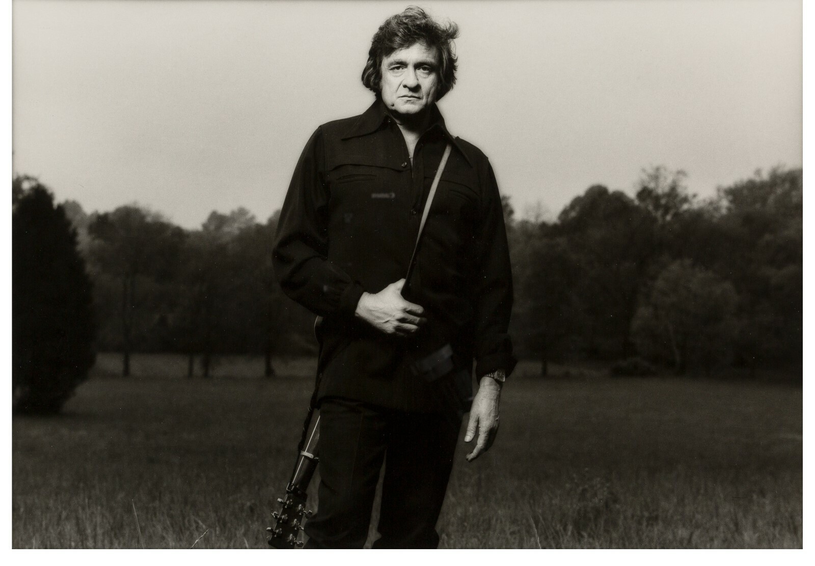 Original 1978 Photo Johnny Cash 12-5/8 x 18-7/8 Signed by Norman Seeff Original 1978 Photo Johnny Cash 12-5/8 x 18-7/8 Signed by Norman Seeff
