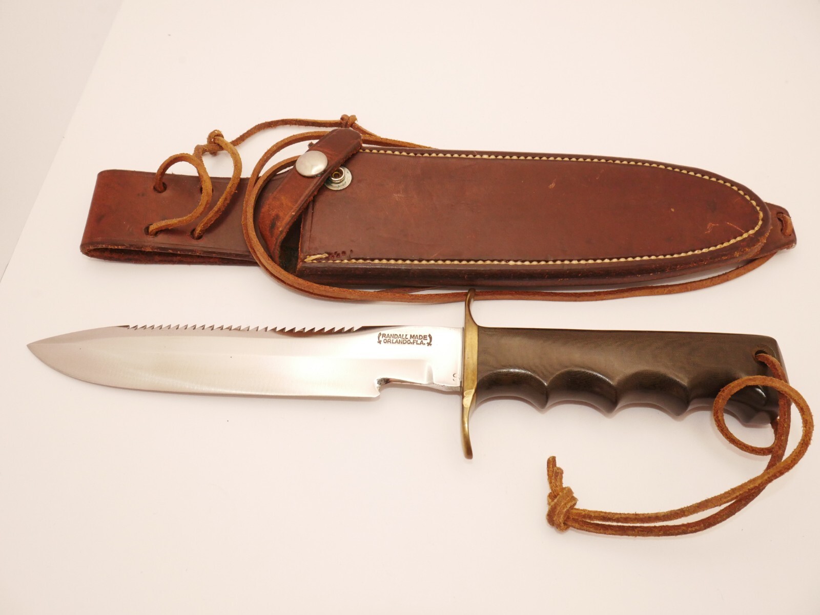 Ultra Rare Randall Divers Modell 16 Low S, Line Cutter, Saw Back, Lanyard