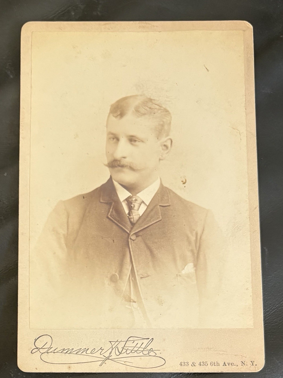 1880s Baseball HOF NY Giants Buck Ewing New York Cabinet Card XRC Oldest Known?