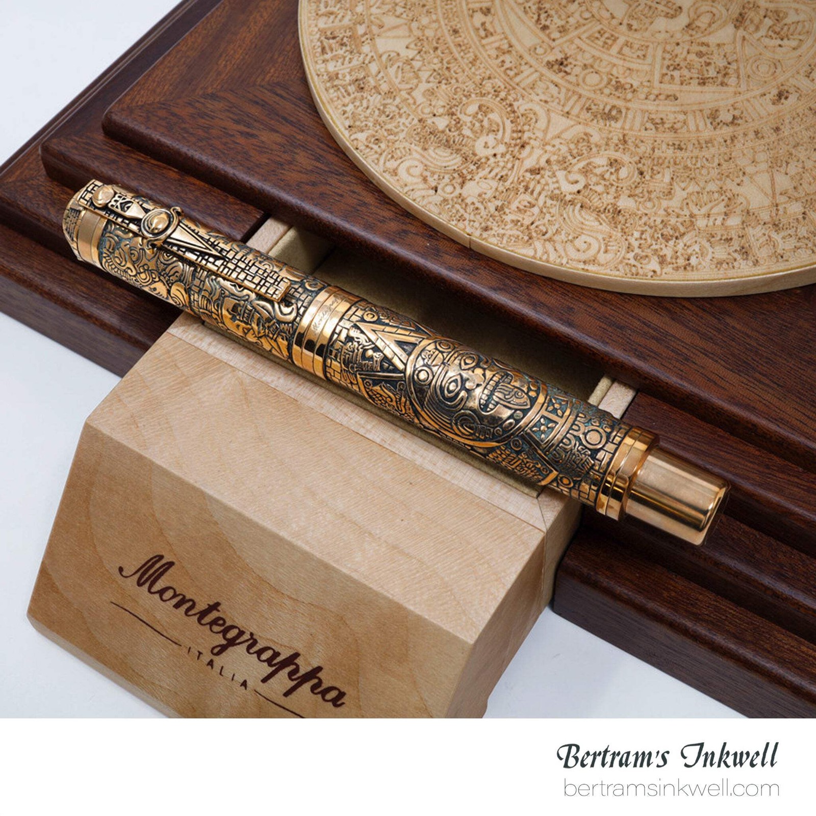 Montegrappa Ancient Mexican Civilizations Bronze Limited Edition Rollerball ISCM