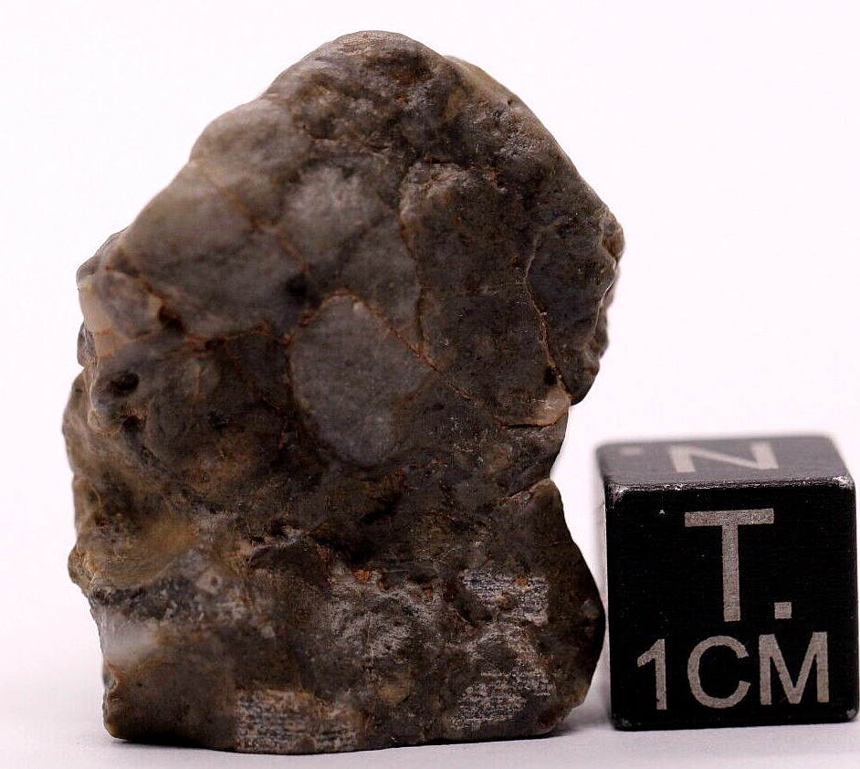 Lunar meteorite Touat 008 Troctolitiic melt breccia rare 1 of 5 lunar meteorite