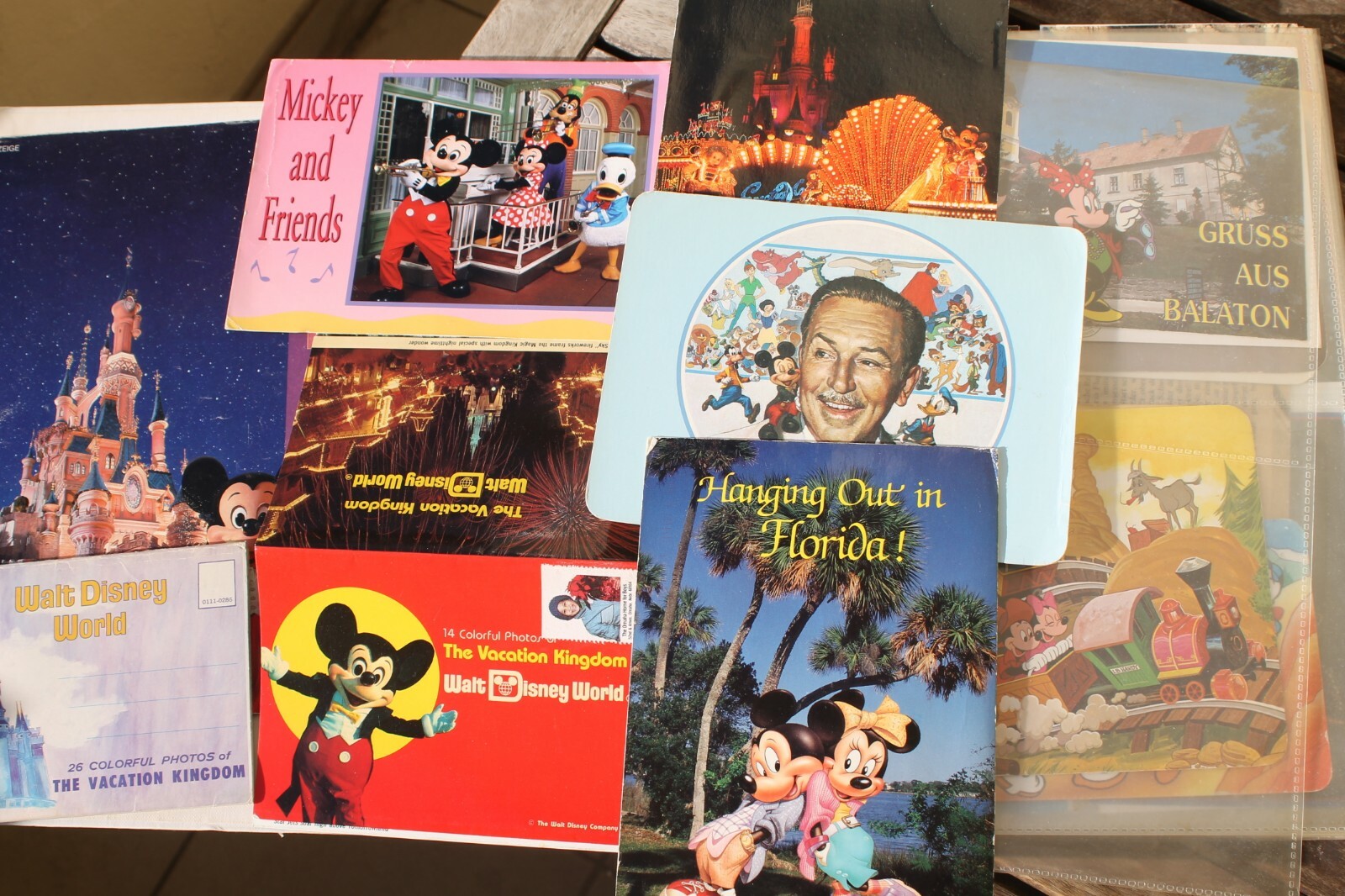 Ak Collection 314 Walt Disney Mickey Mouse Donald Duck Disneyland USA Paris PC