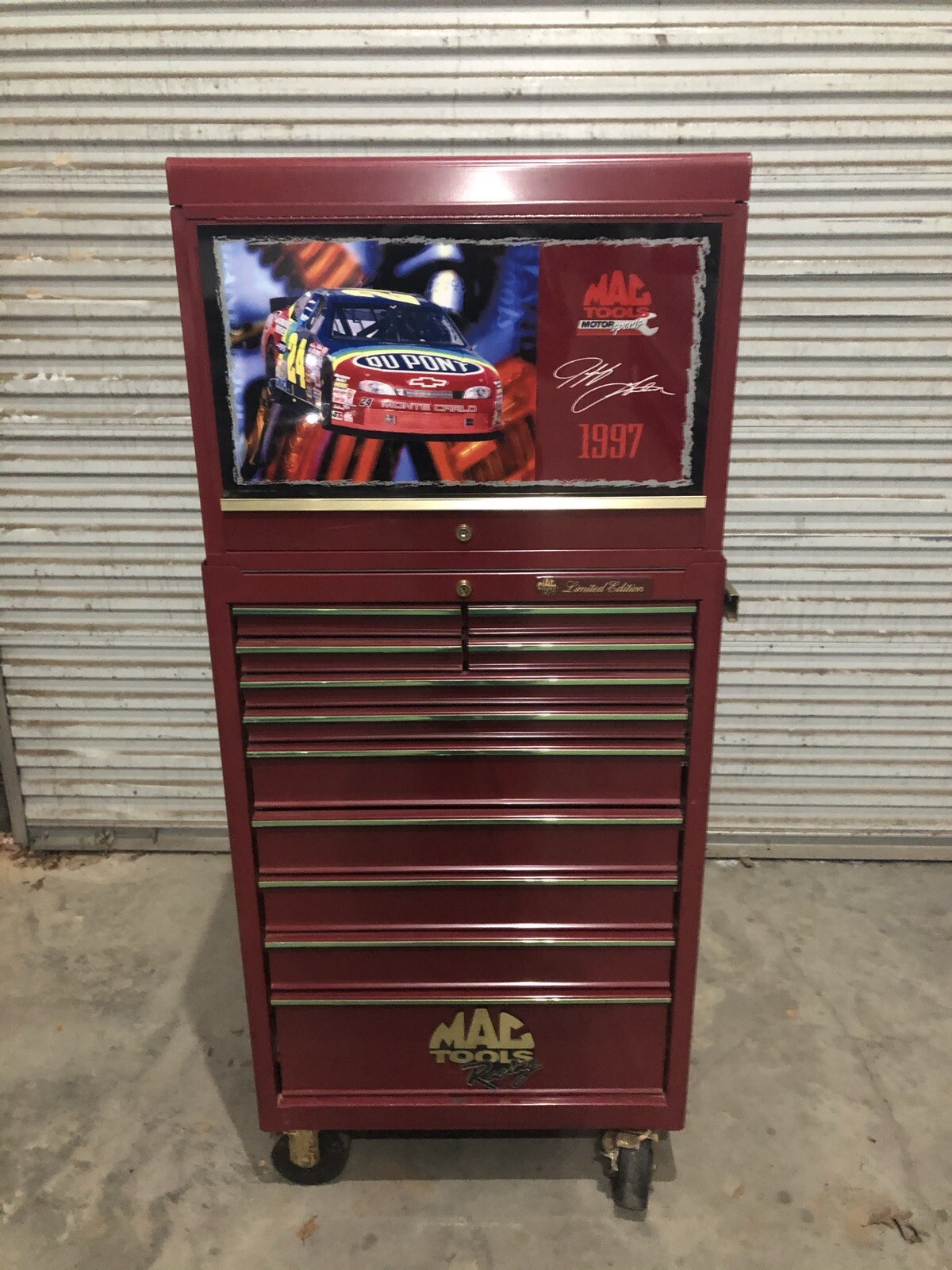 1997 jeff gordon Mac toolbox Collectors Dream