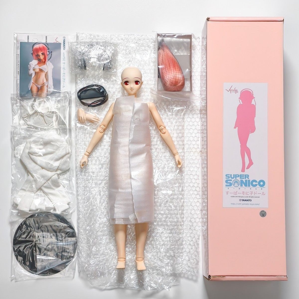 Yamato vmf50 Super Sonico 50cm 2011 AZONE Nitroplus Limited Unused For Adults Yamato vmf50 Super Sonico 50cm 2011 AZONE Nitroplus Limited Unused For Adults