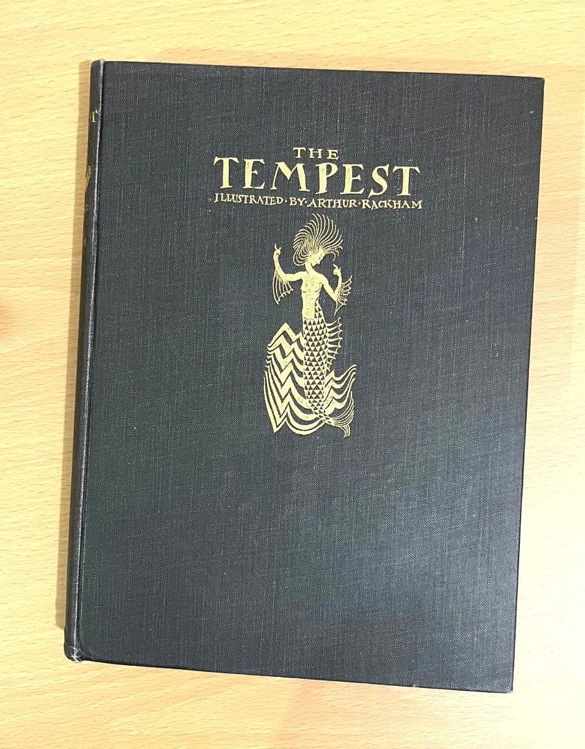 1926 The Tempest Shakespeare Arthur Rackham Illustrated First Edition 20 Plates 1926 The Tempest Shakespeare Arthur Rackham Illustrated First Edition 20 Plates