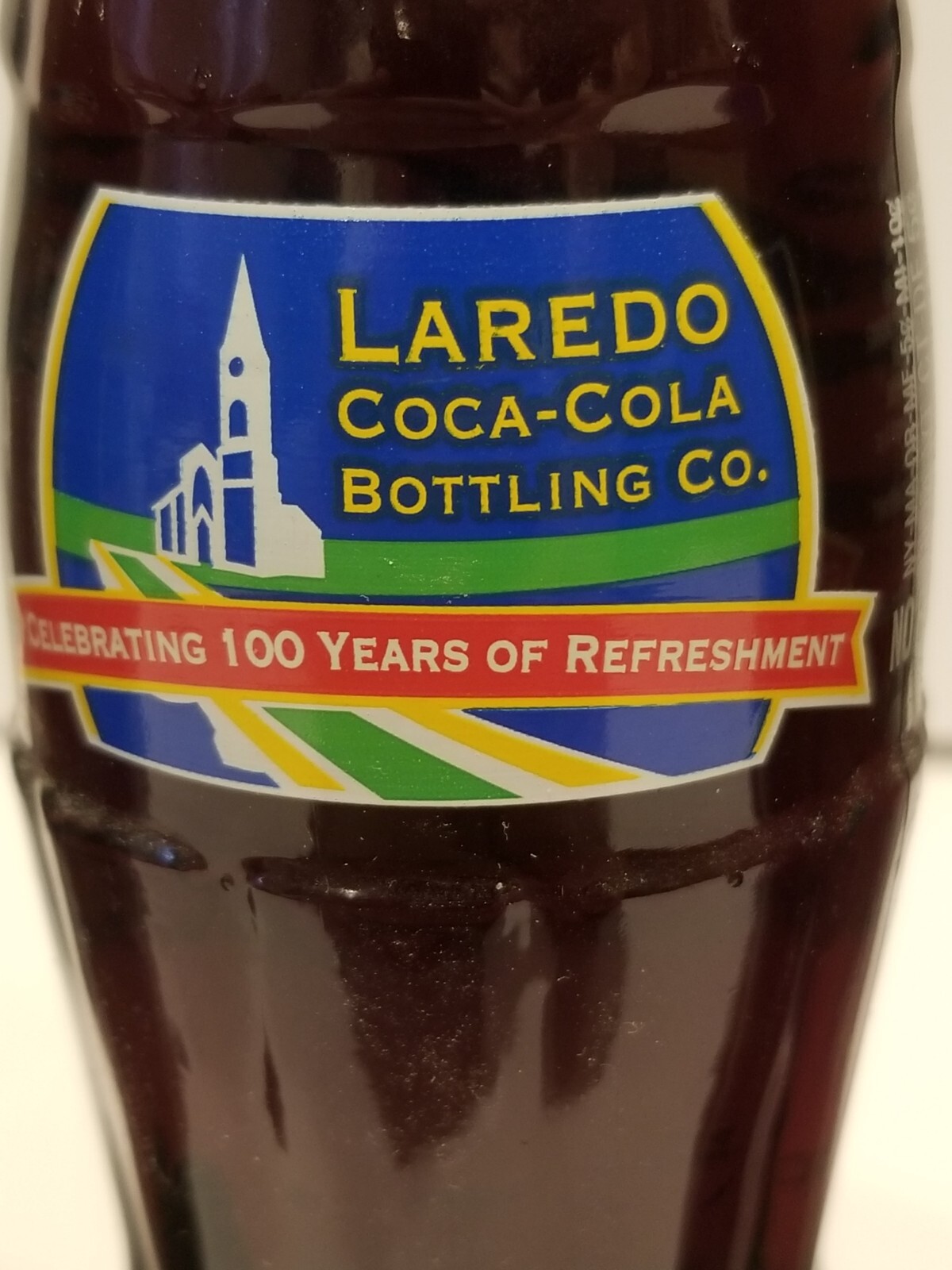 Laredo Coca Cola Bottles 100th Anniversary 6 Pack with Original Box