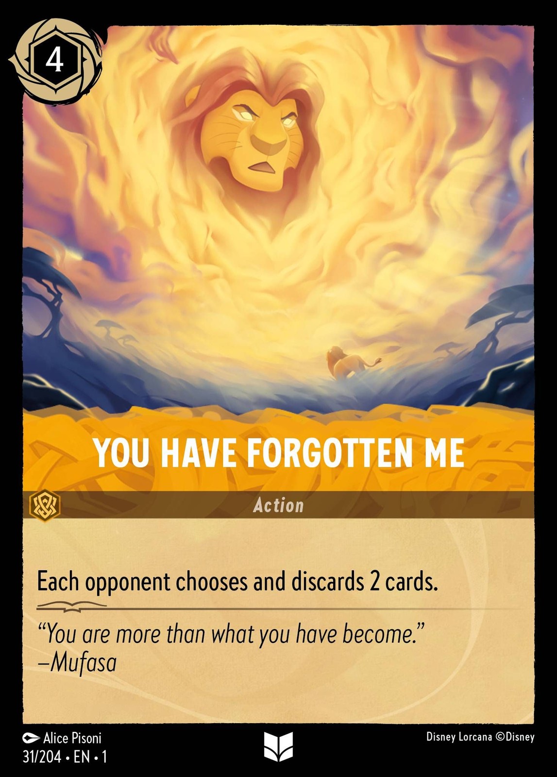 You Have Forgotten Me - FOIL - The First Chapter - Lorcana TCG You Have Forgotten Me - FOIL - The First Chapter - Lorcana TCG