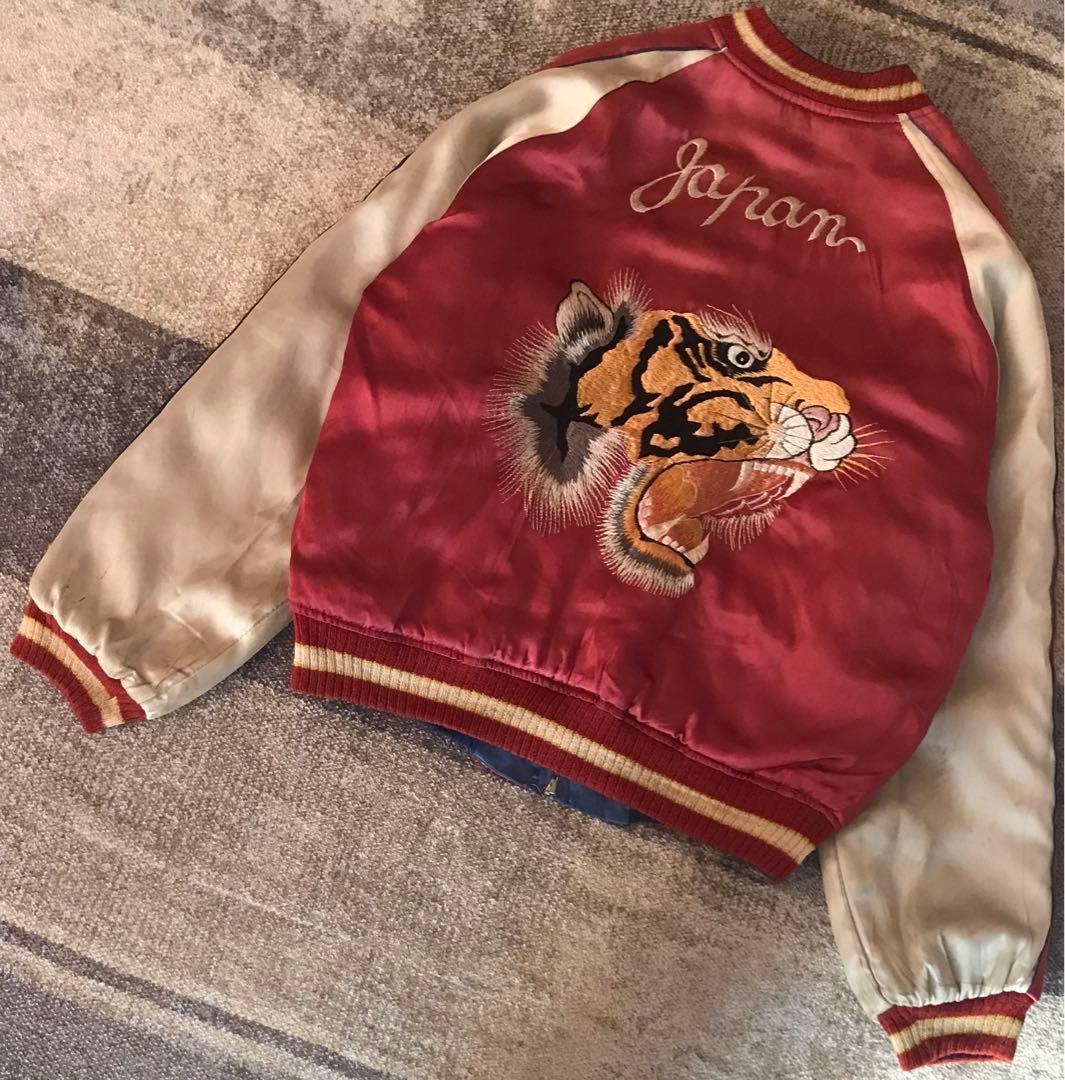 RRL x Illusion Best Face Tiger Hawk 40'S-50'S Vintage Sukajan Men Rare Collabora
