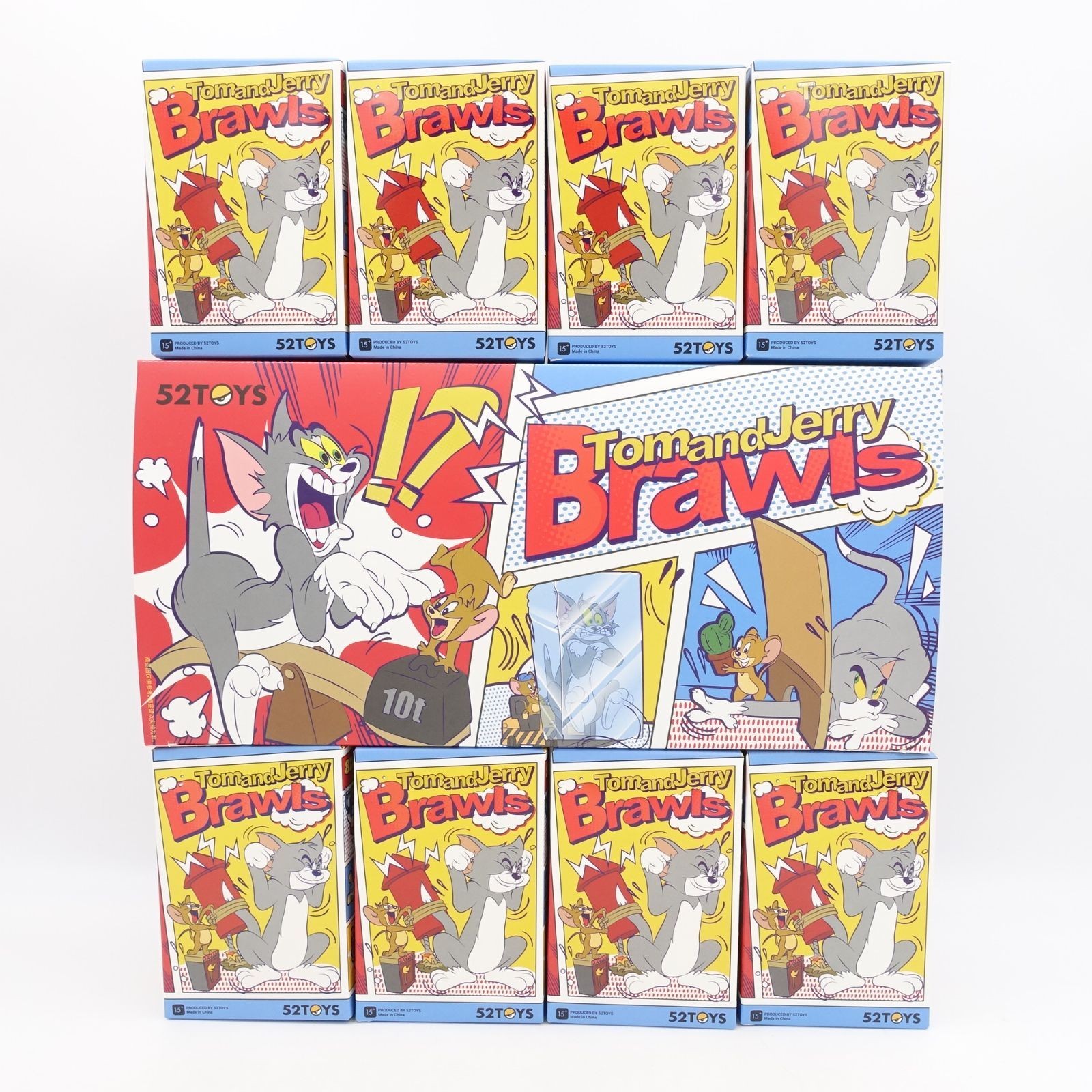 Tom and Jerry 52TOYS Blind Box Figure Set 8 Types Unopened Baggaged Japan