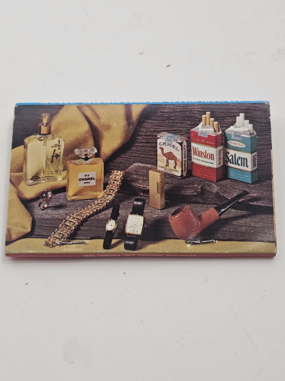 Chanel, Camel, Winston, Salem Vintage Matchbook Advertising 80-90's Toronto