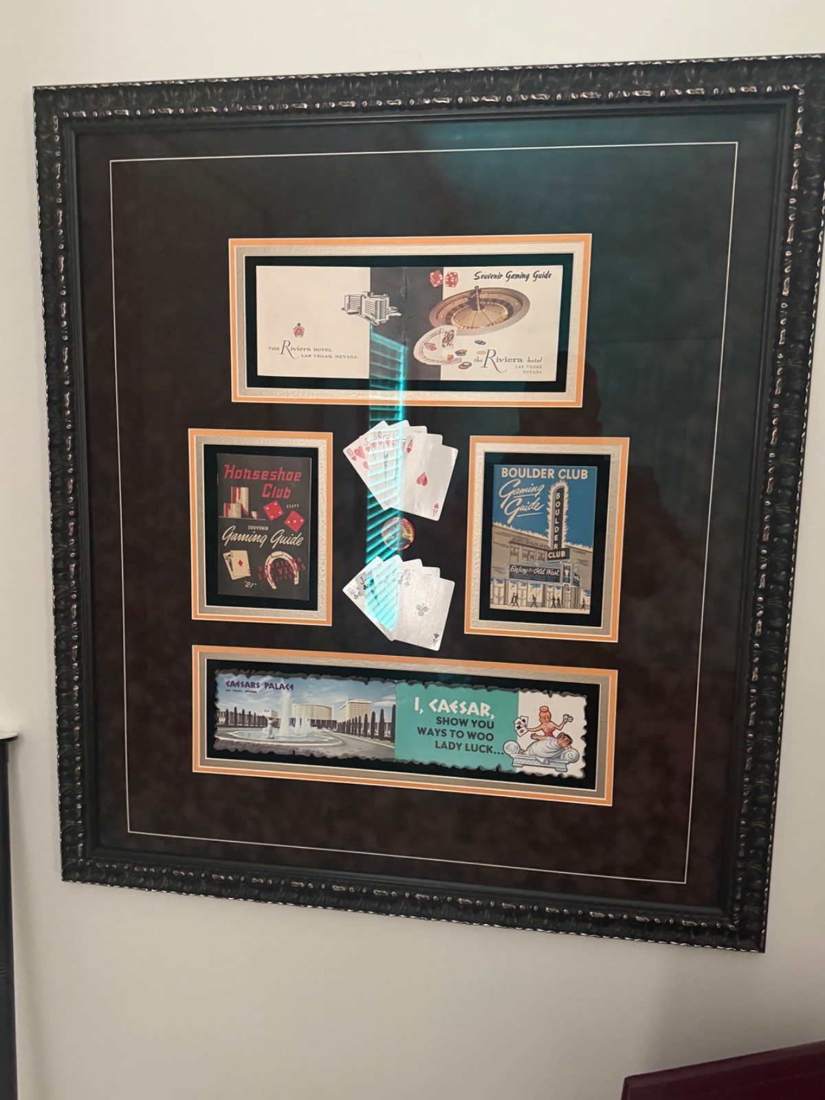 LOT OF 2 VINTAGE LAS VEGAS CASINO HOTEL MEMORABILIA 38 X 35 CAESAR RIVERA SAHARA LOT OF 2 VINTAGE LAS VEGAS CASINO HOTEL MEMORABILIA 38 X 35 CAESAR RIVERA SAHARA