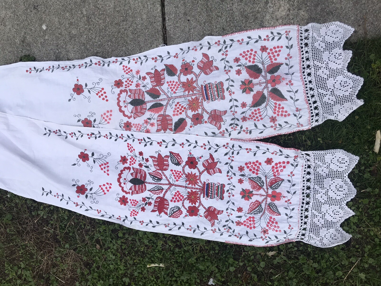 Rusnyk antique rushnik very rare all handmade 100 years old. 3 Pcs In Stock Rusnyk antique rushnik very rare all handmade 100 years old. 3 Pcs In Stock