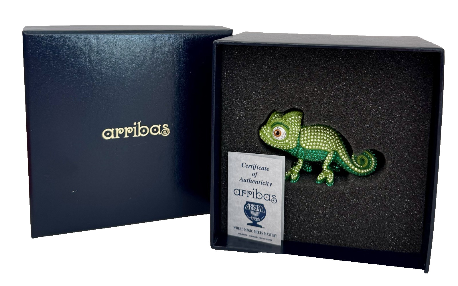 Disney Parks Arribas Brothers Pascal Jeweled Figure LE 250 Tangled Rapunzel