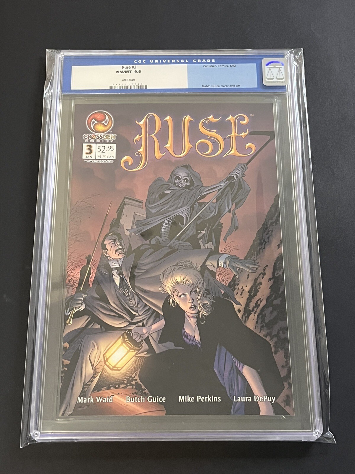 Ruse #3 🌟 CGC 9.8 🌟 Crossgen Graded Comic 1st 2002 Census shows only 2 graded Ruse #3 🌟 CGC 9.8 🌟 Crossgen Graded Comic 1st 2002 Census shows only 2 graded