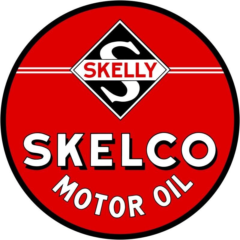 Skelly SKELCO Motor Oil NEW Sign: 40 Skelly SKELCO Motor Oil NEW Sign: 40