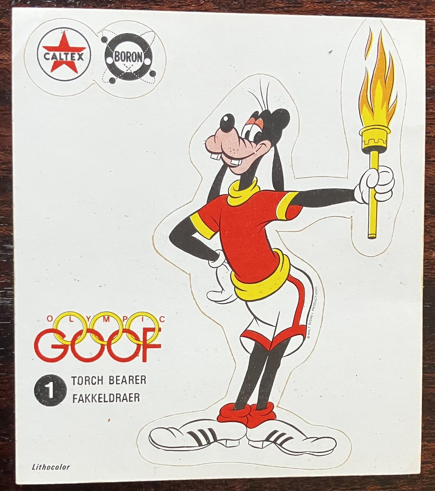 Disney Goofy Olympic Sports Cards – Caltex Boron Promo – South Africa – 17 Cards Disney Goofy Olympic Sports Cards – Caltex Boron Promo – South Africa – 17 Cards