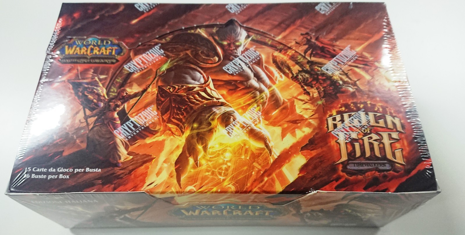 WOW TCG Italian Reign of Fire Booster Box Factory Sealed (Spectral Tiger LOOT*) WOW TCG Italian Reign of Fire Booster Box Factory Sealed (Spectral Tiger LOOT*)