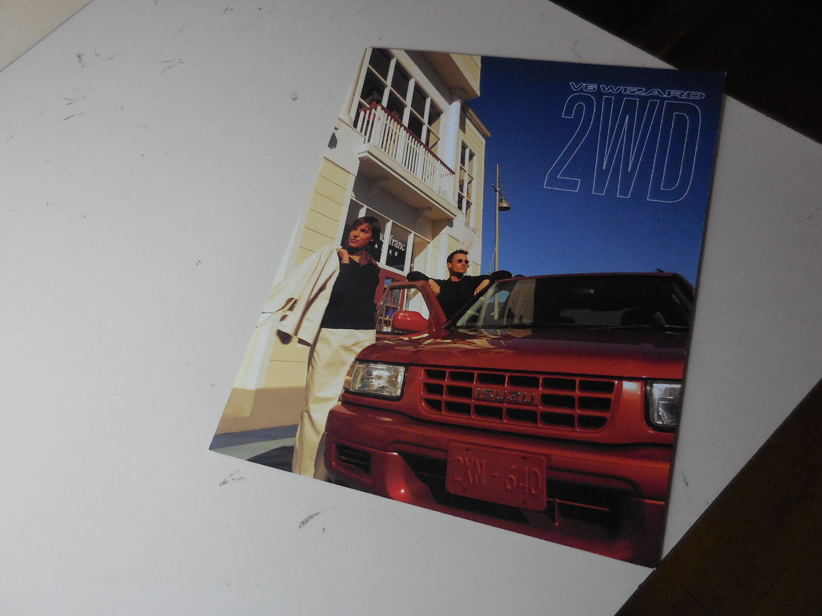 ISUZU V6 WIZARD 2WD Japanese Brochure 1999/02 UER25FW 6VD1 ISUZU V6 WIZARD 2WD Japanese Brochure 1999/02 UER25FW 6VD1