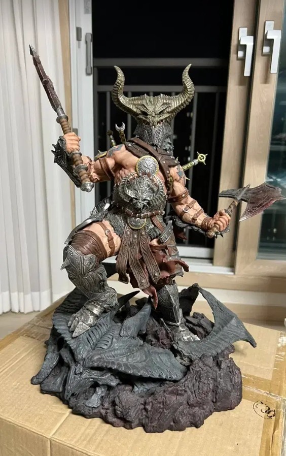 Sideshow Diablo 3 Overthrown Statue Blizzard Employee Exclusive Limited Edition