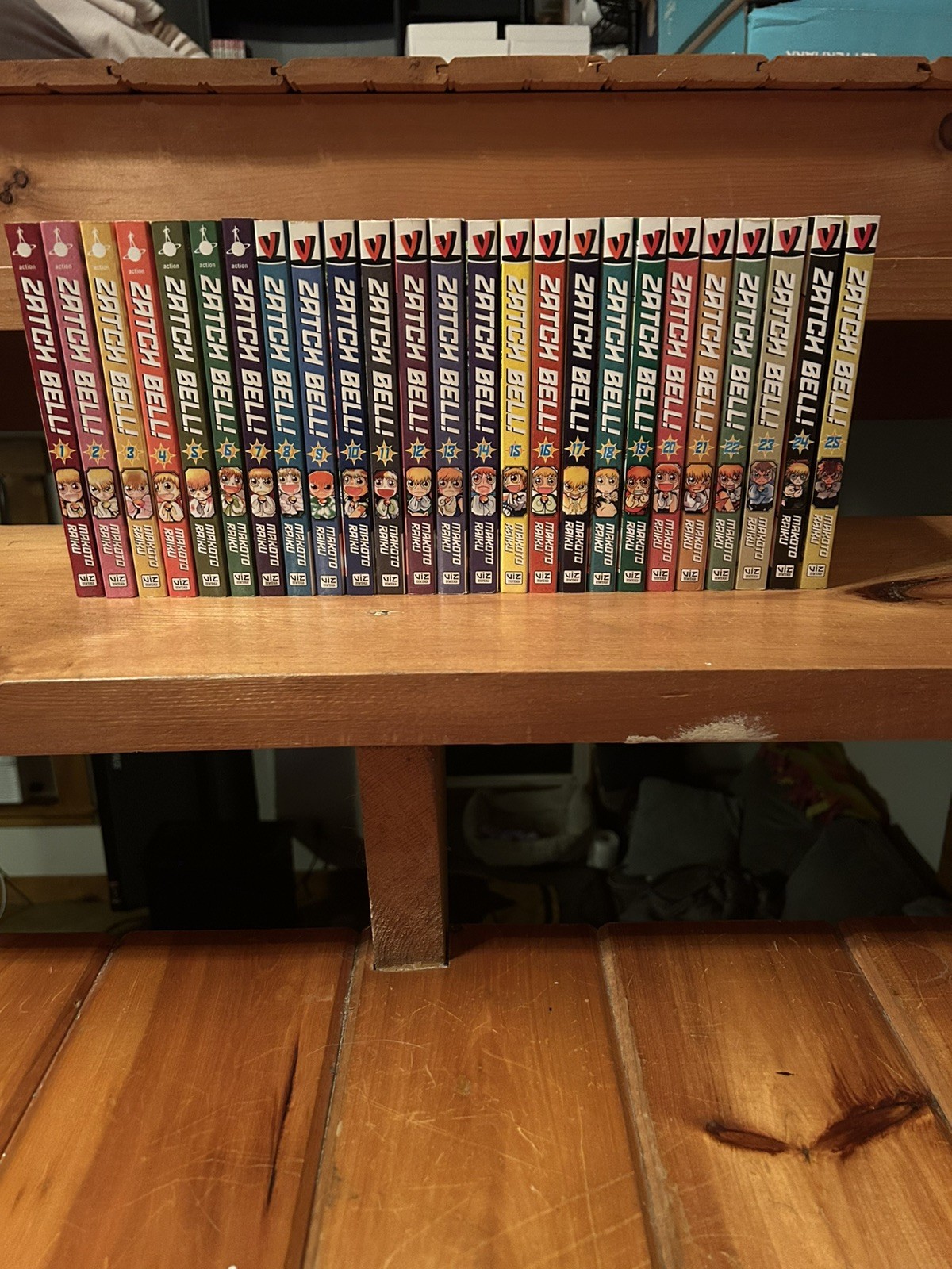 Zatch Bell Manga Volumes 1-25 by Makoto Raiku VIZ Media English Complete Zatch Bell Manga Volumes 1-25 by Makoto Raiku VIZ Media English Complete